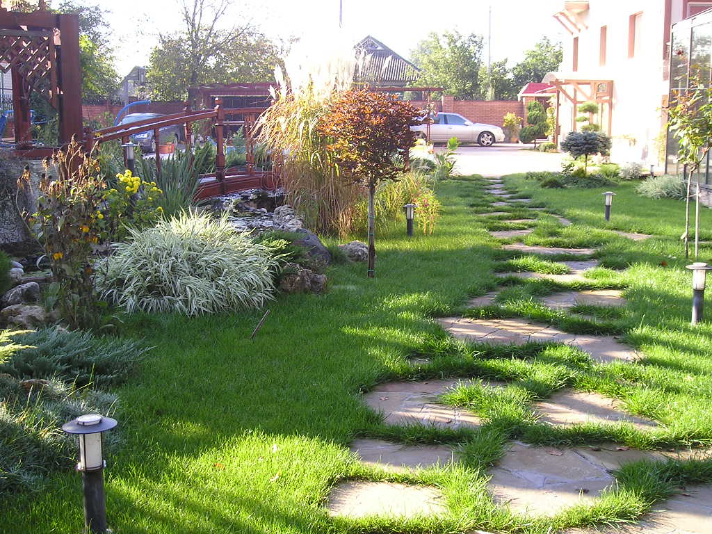 How green the private house